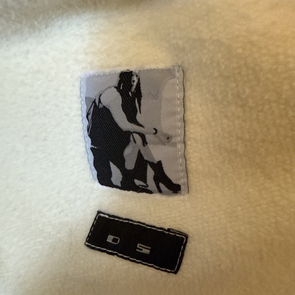 Rick Owens Olmar Mirta Jacket Hoodie Cotton Knit Milk Ivory Med - Picture 7 of 14